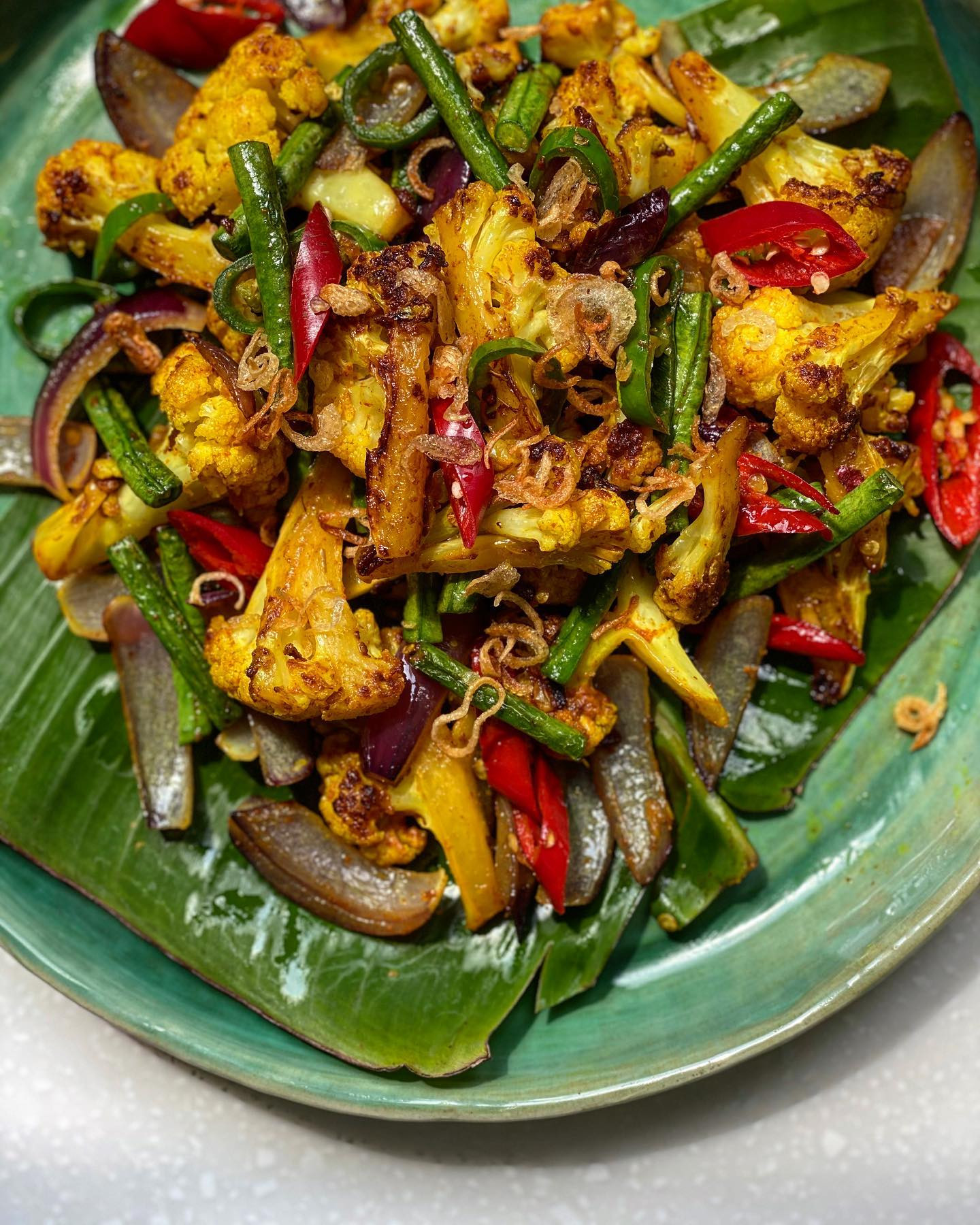Turmeric Fried Cauliflower